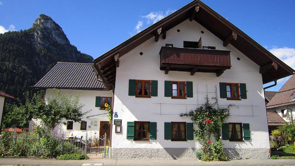 Gaestehaus Unruh Oberammergau Eksteriør billede